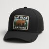 Fat Bear Nature Patch Trucker Hat